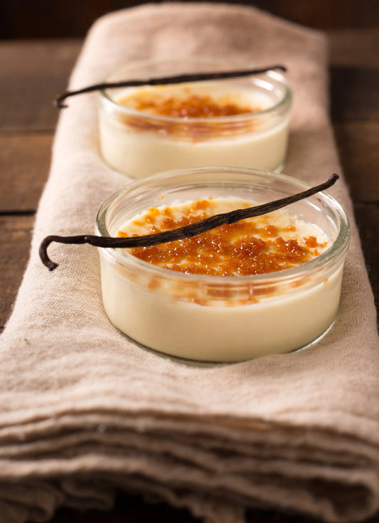 Crème-Brûlée-à-la-Vanille Gousse d'or